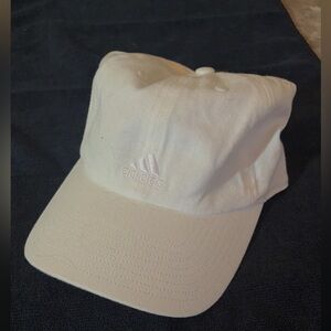 brand new white adidas baseball hat